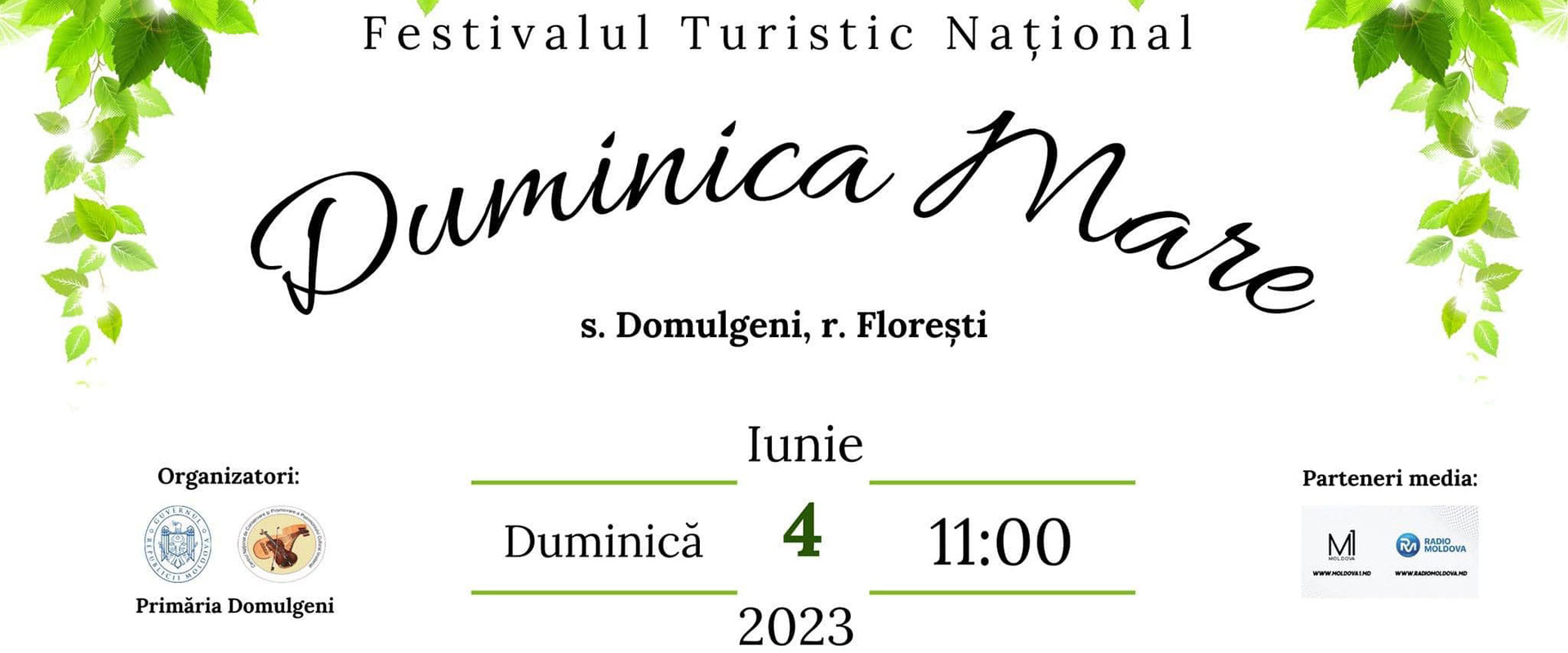 Festivalul Turistic Național „Duminica Mare”, ediția a XI-a.